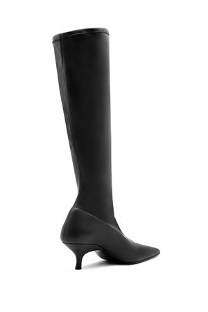 Boots in black synthetic leather strech GIA BORGHINI | HERA5000